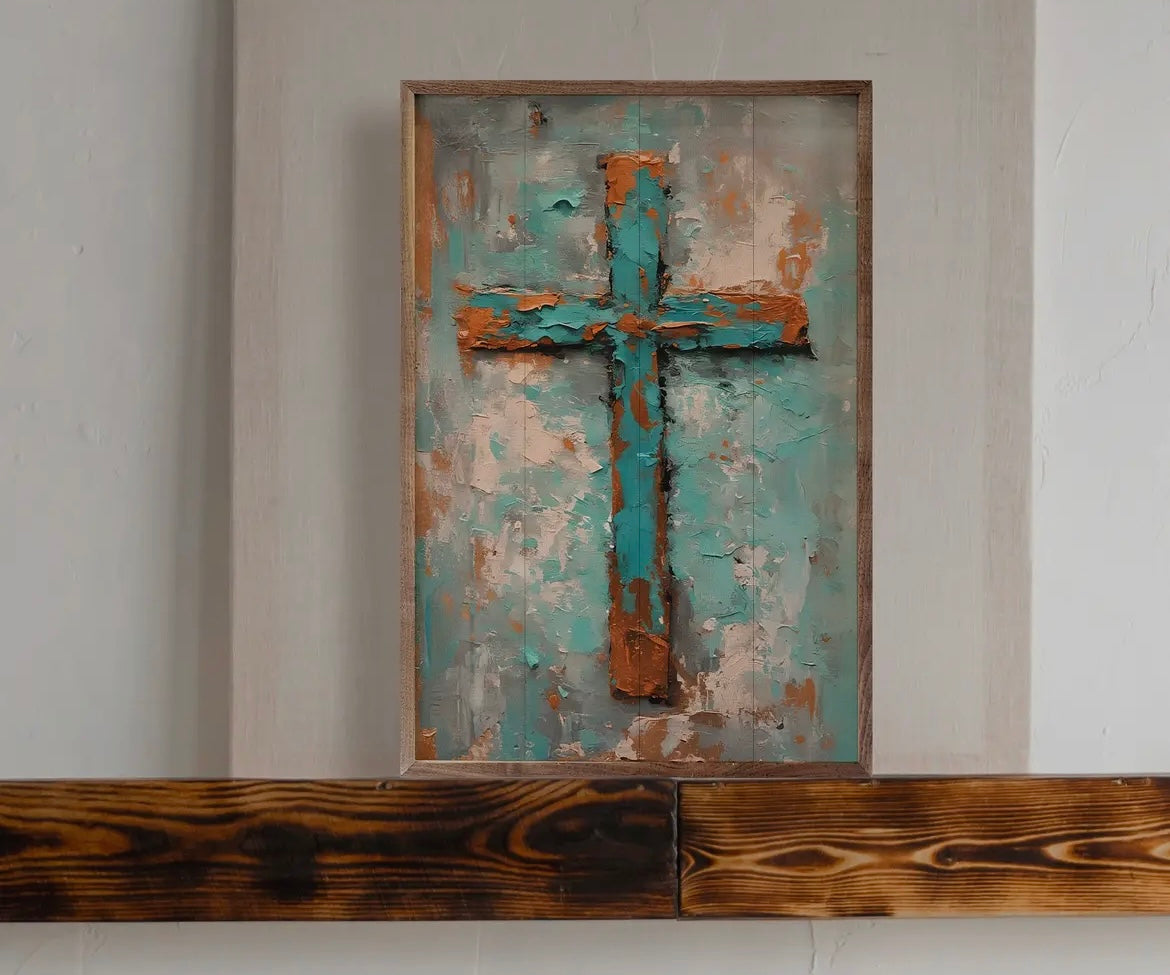 Turquoise Cross