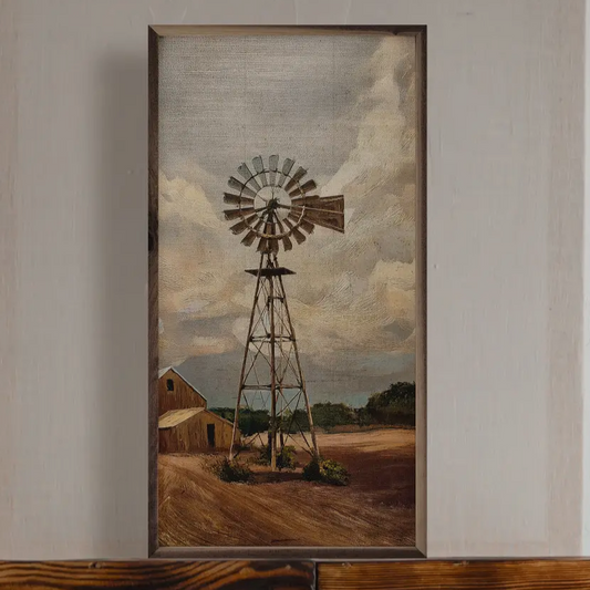 Windmill on the farm