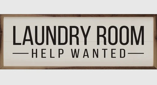 Laundry Room Help Wanted