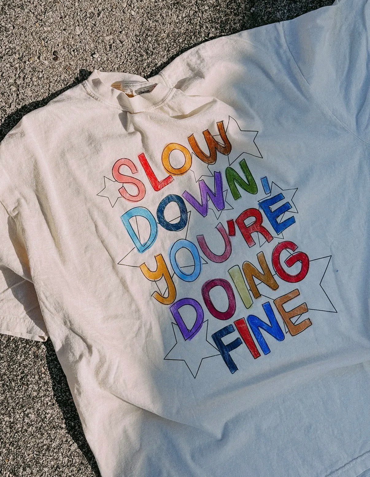 Slow down you’re doing fine