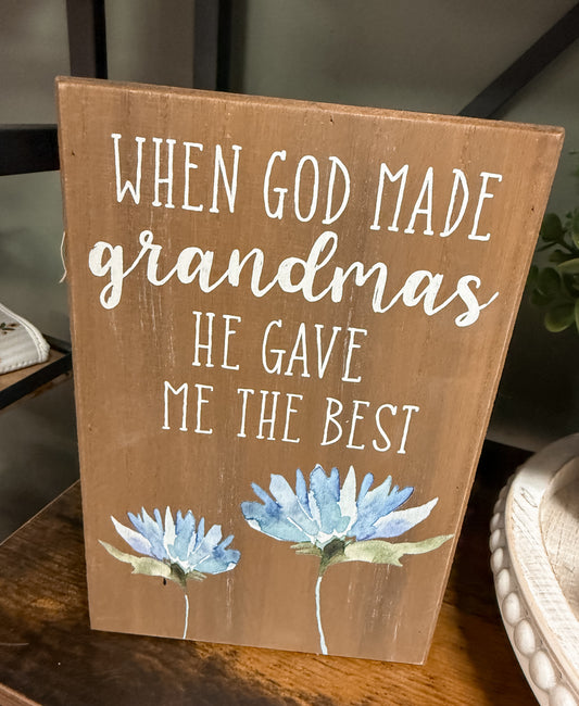When God made grandmas