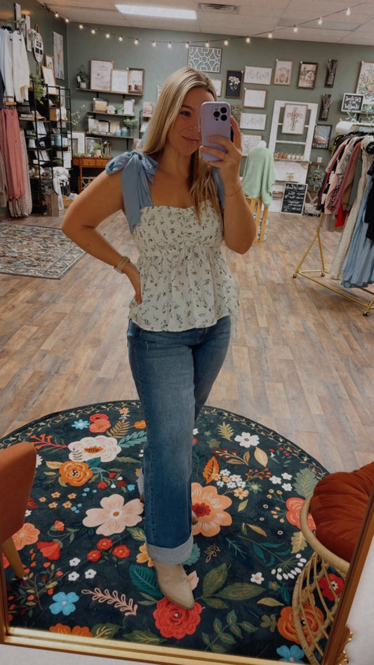 High Rise Kan Can Jeans