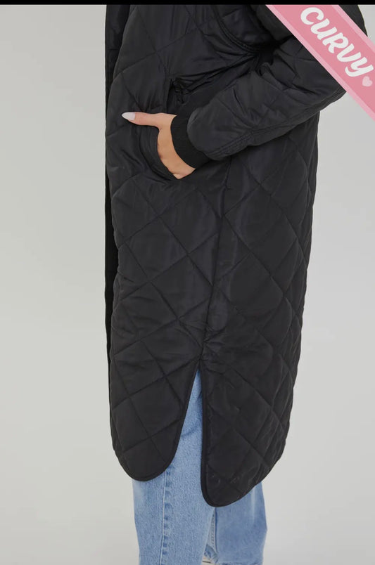Curvy Quilted Puffer