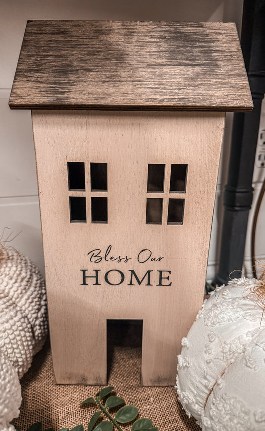 "Bless our Home" house