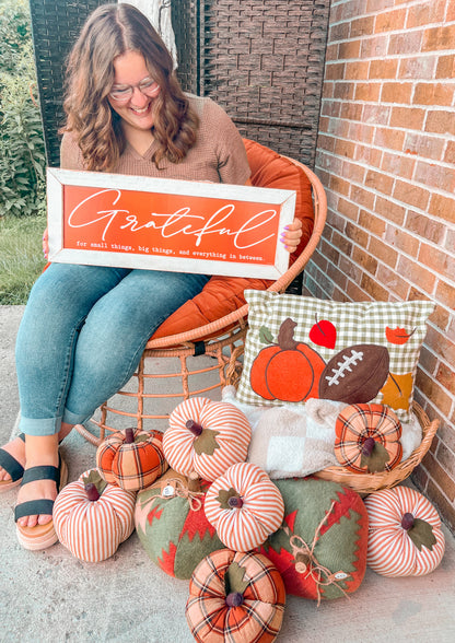 Fall throw pillows