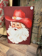 Cowboy Santa canvas