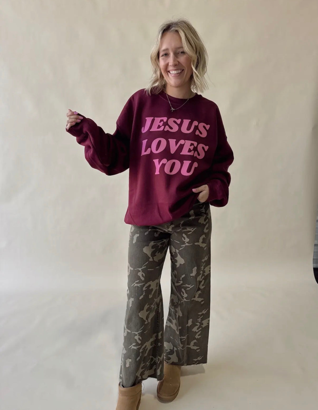 Jesus loves you crew
