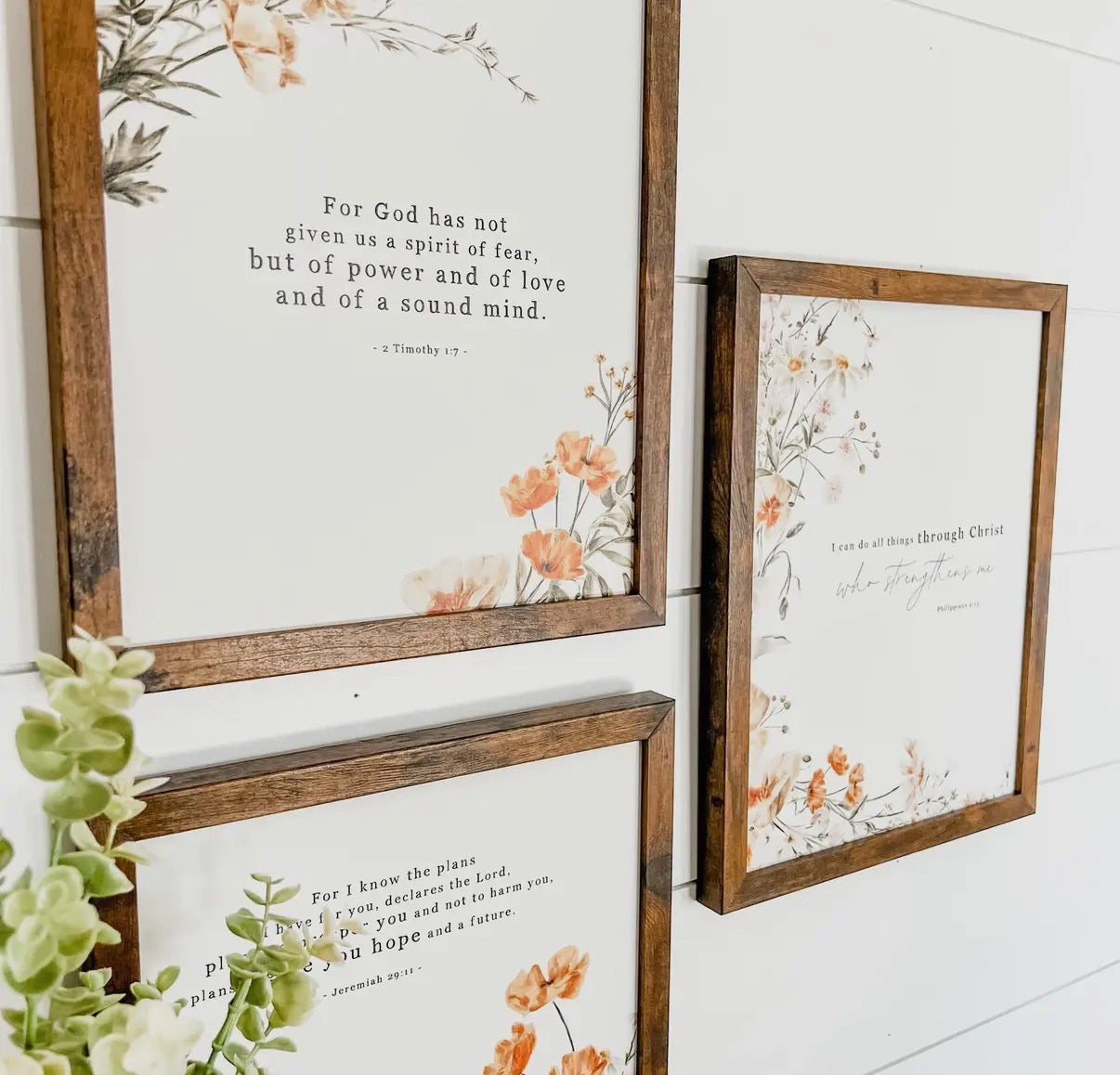 Wildflower Bible Verse Frame
