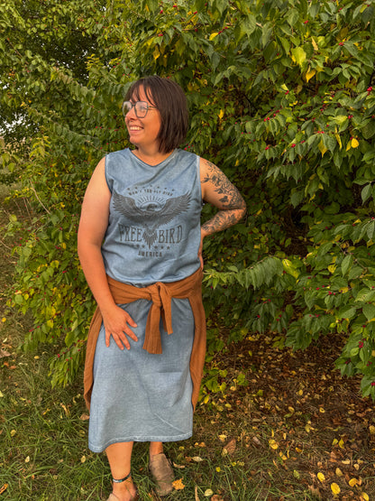 Free bird vintage style dress