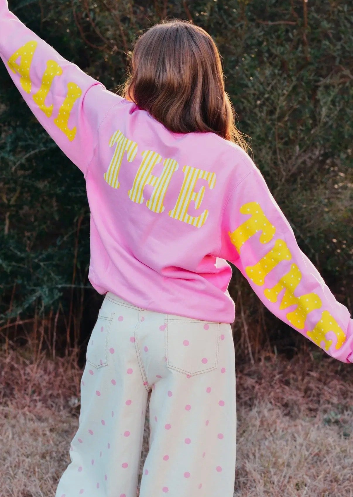 God is Good All The Time  crew neck