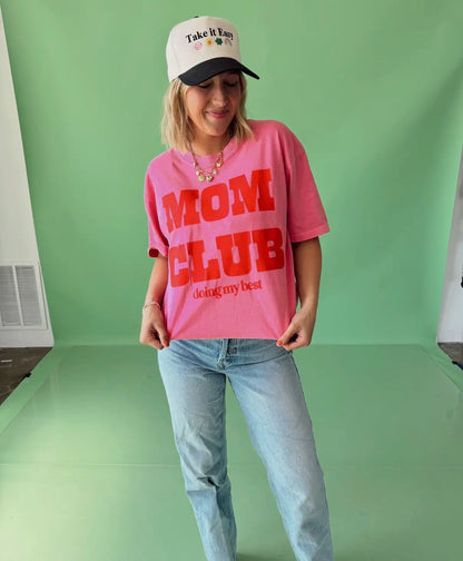 MOM club tee