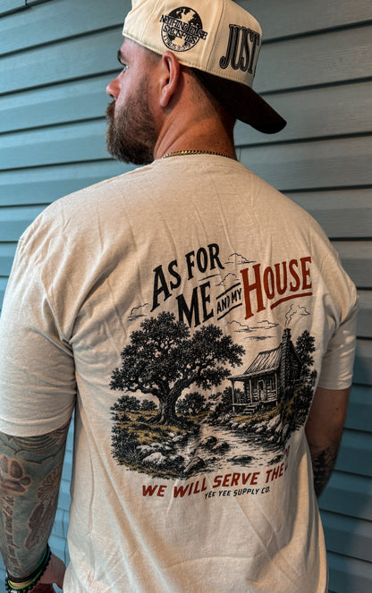 As for me and my house tee 🏠