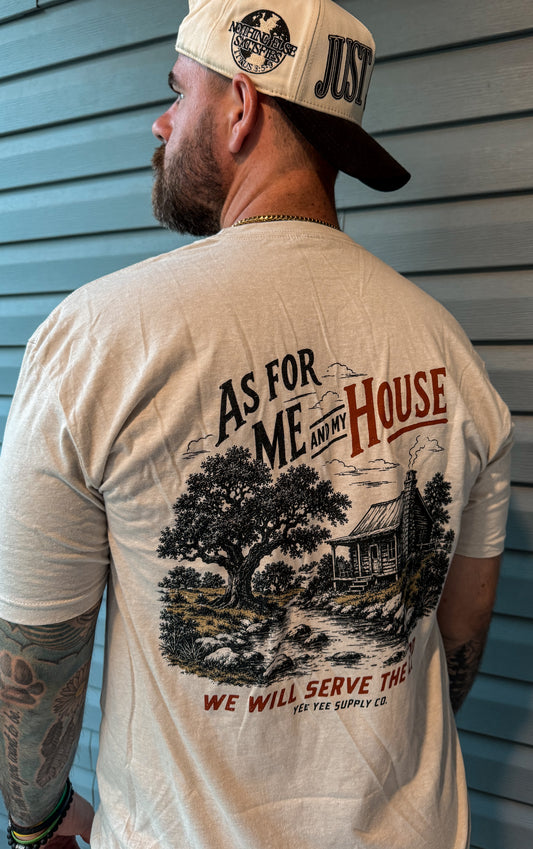 As for me and my house tee 🏠