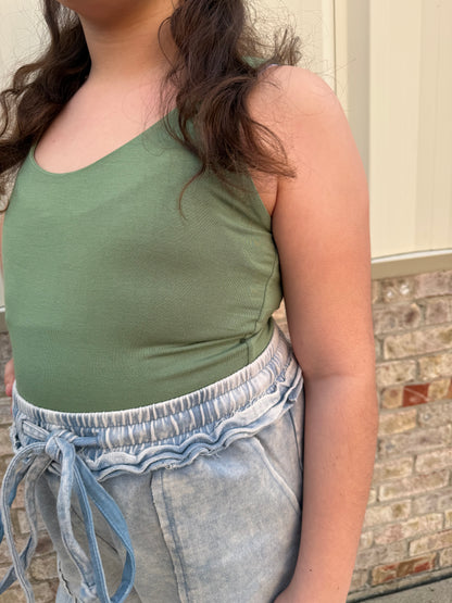Double layered tank tops-8 colors