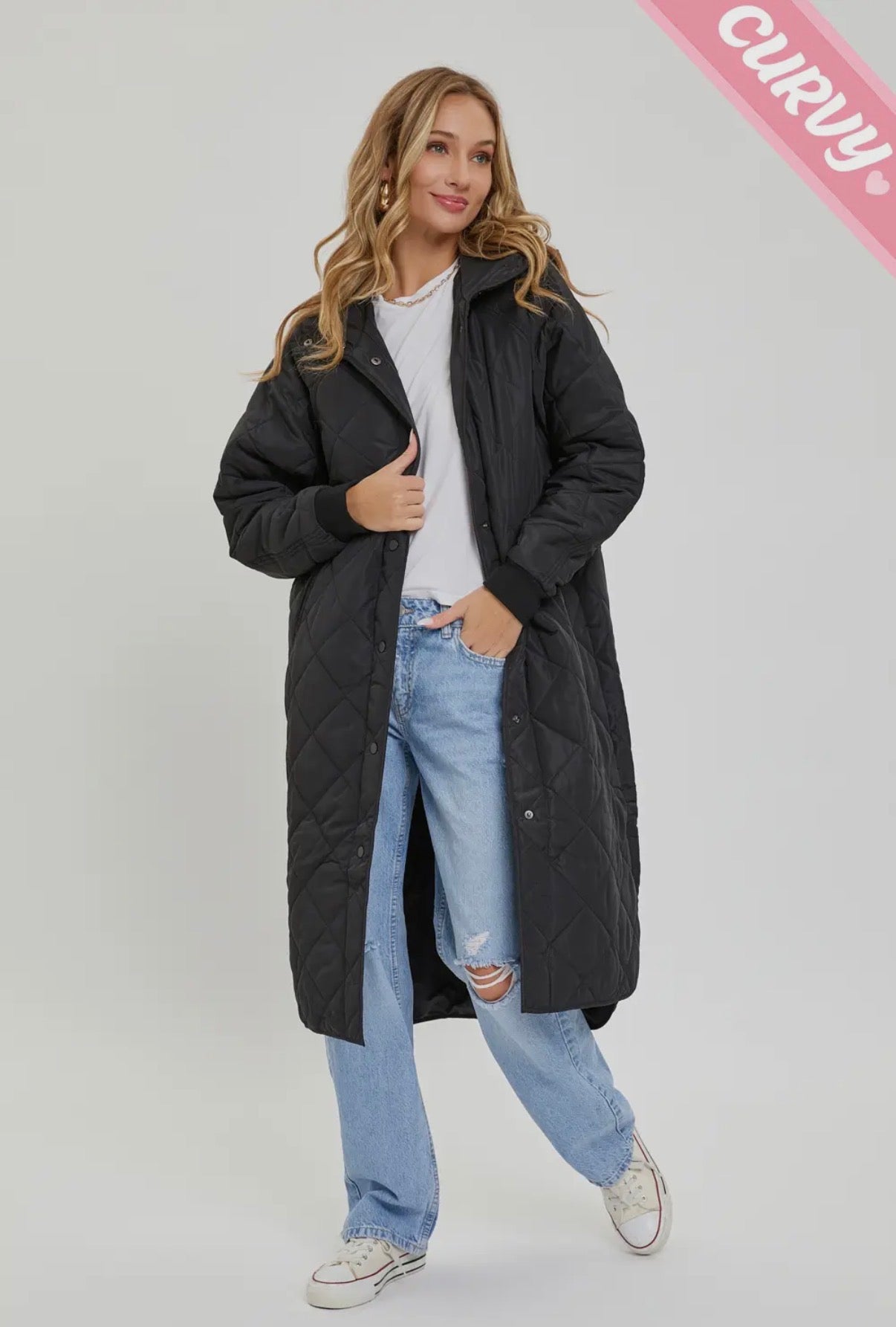Curvy Quilted Puffer