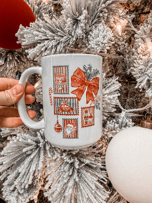 Stamp coffee mug