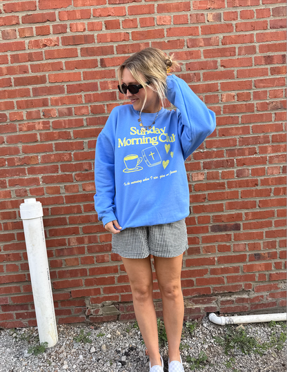 Sunday Morning Club Crewneck