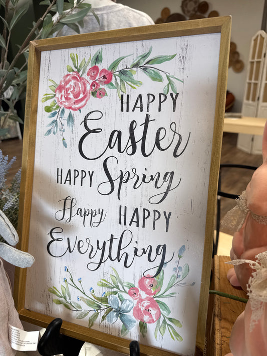 Easter sign