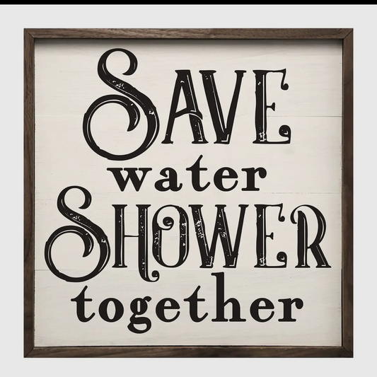 Save Water Shower Together