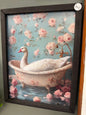 Goose bathtub frame
