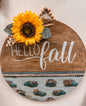 Hello Fall Door Hanger