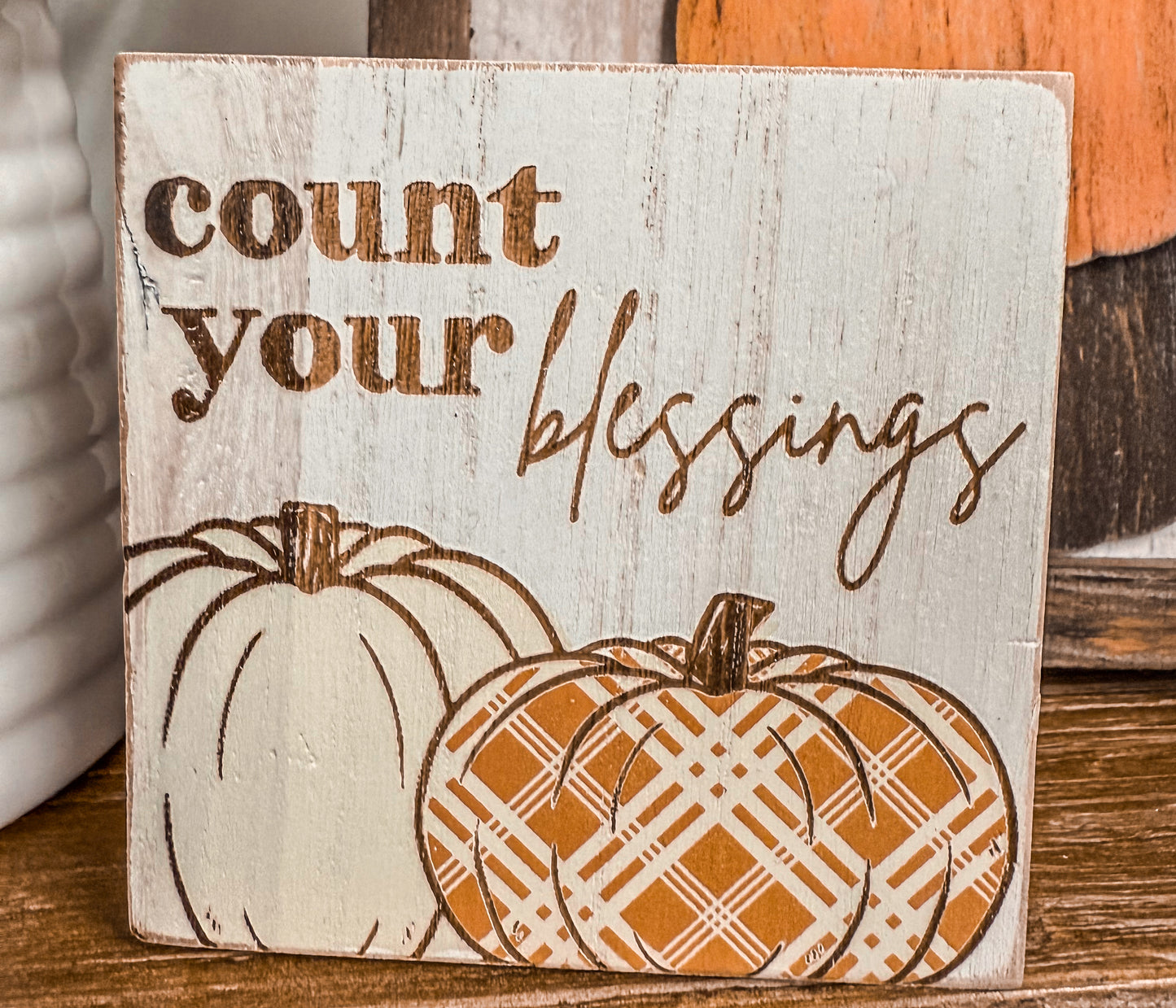 Count your blessings mini frames