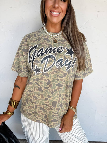 Game Day Duck Camo Tee