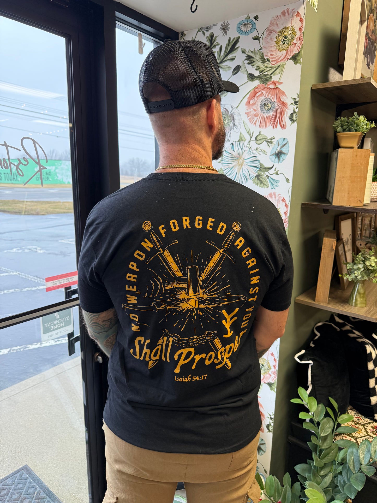No Weapons Forged Tee