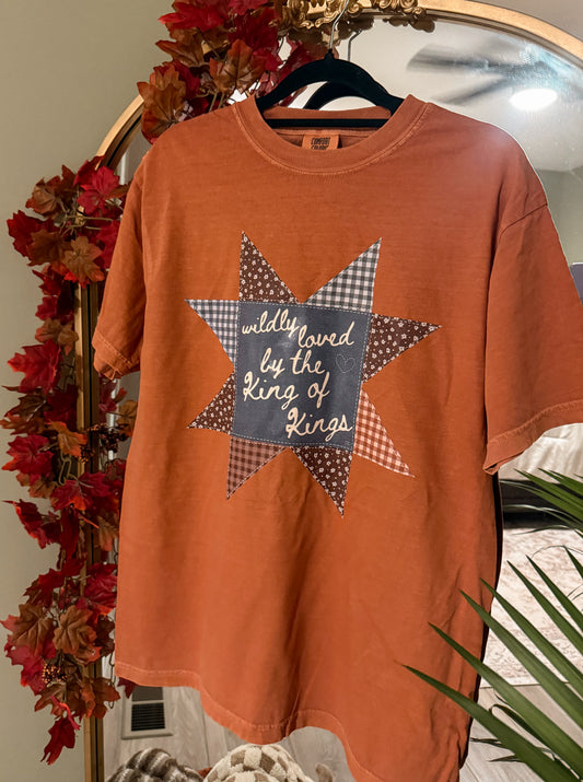 Wildly loved by the king of kings tee🤍✨