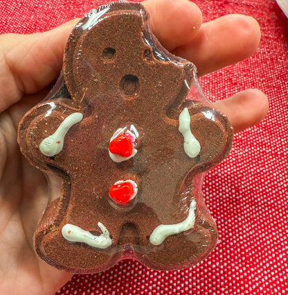 Oh Snap! Gingerbread Man Bath Bomb