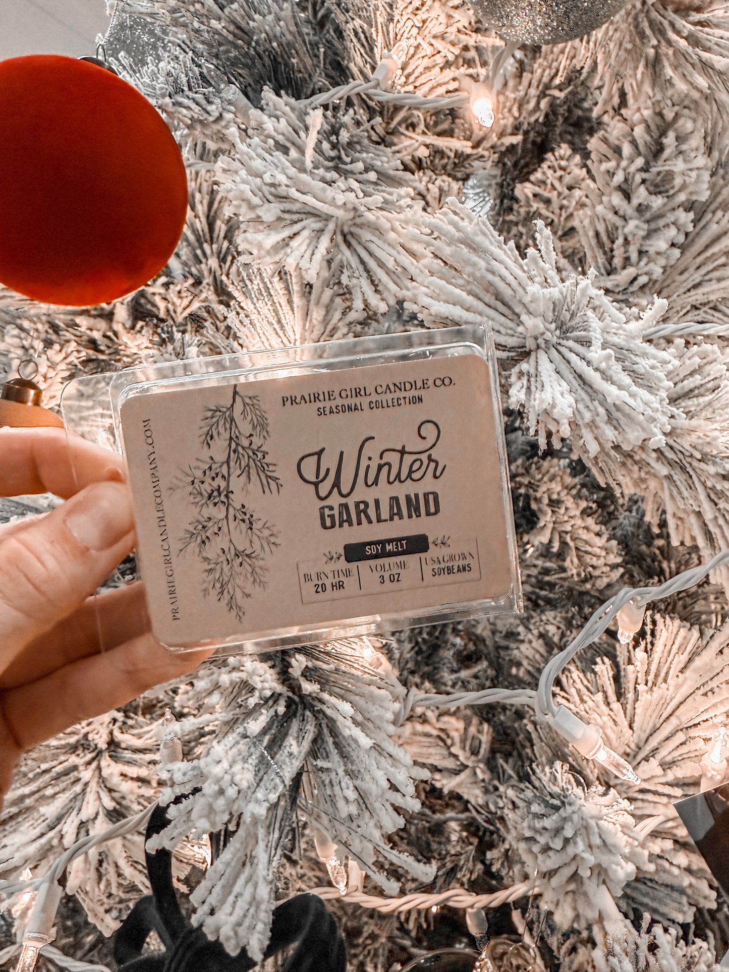 Winter garland wax melts