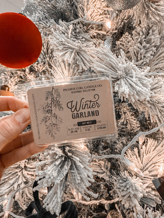 Winter garland wax melts