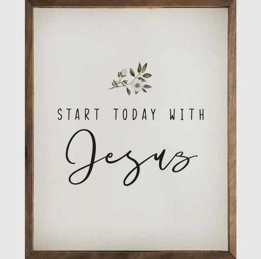 Start Today with Jesus