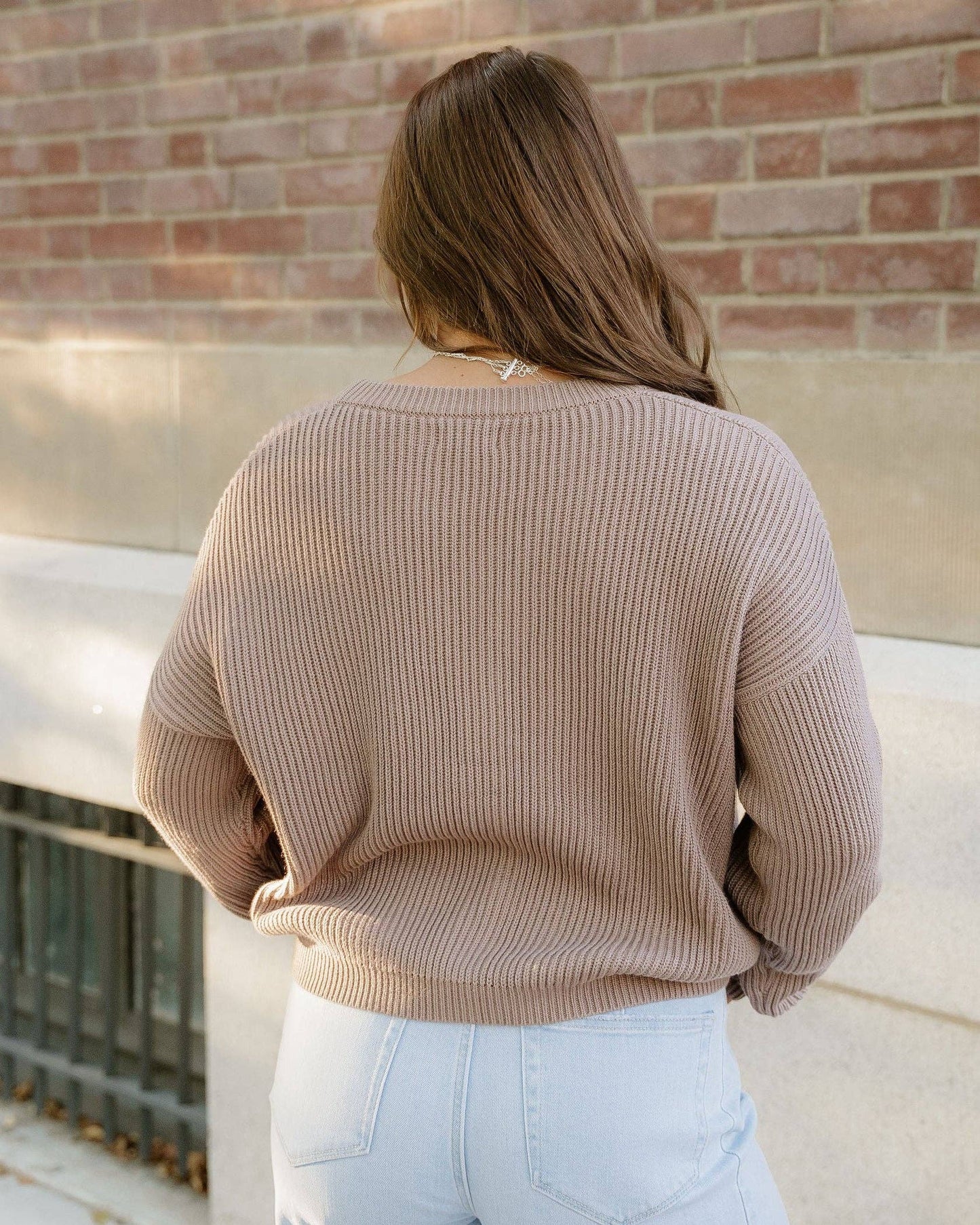 Fern Sweater Cardigan - Mocha