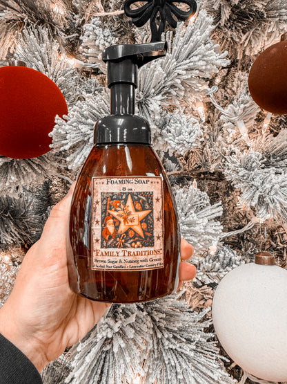 Christmas foaming hand soap
