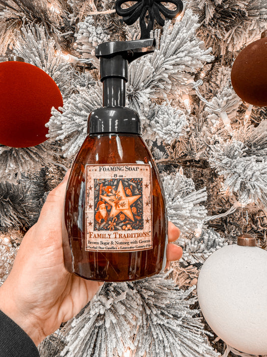 Christmas foaming hand soap