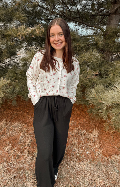 Grandmas Cropped Sweater