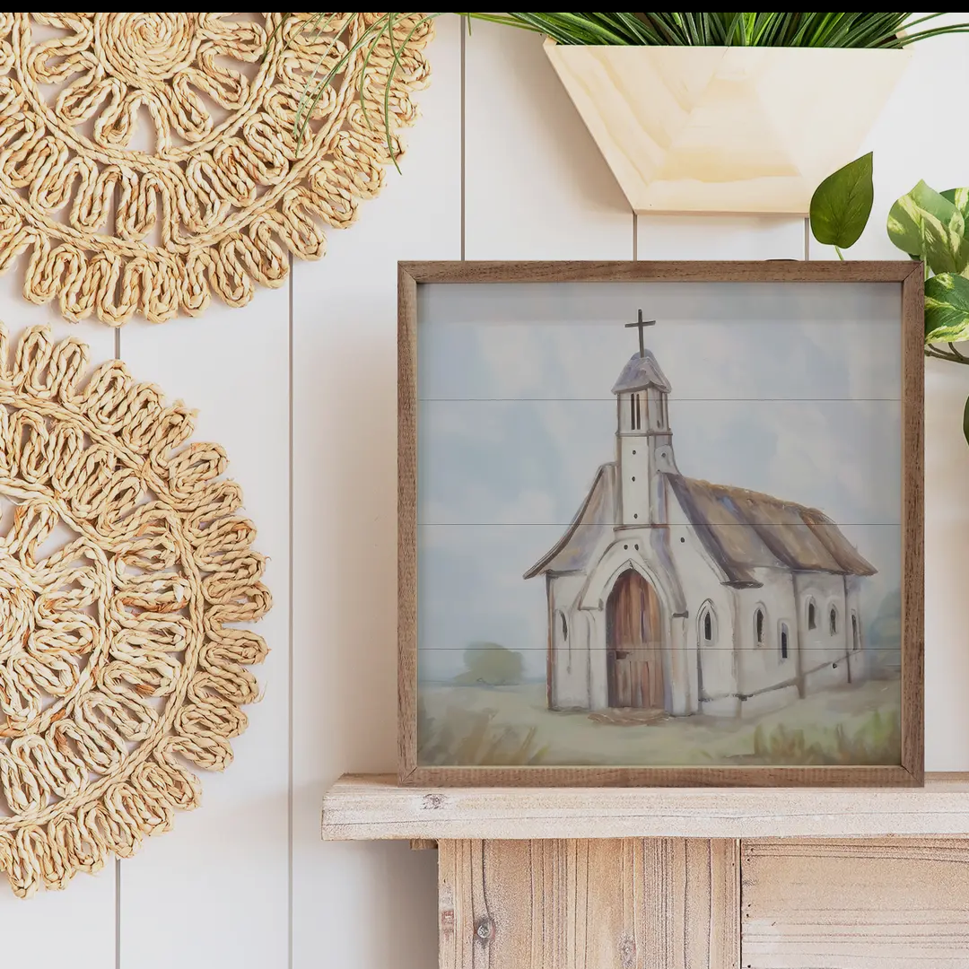 Old White Country Church