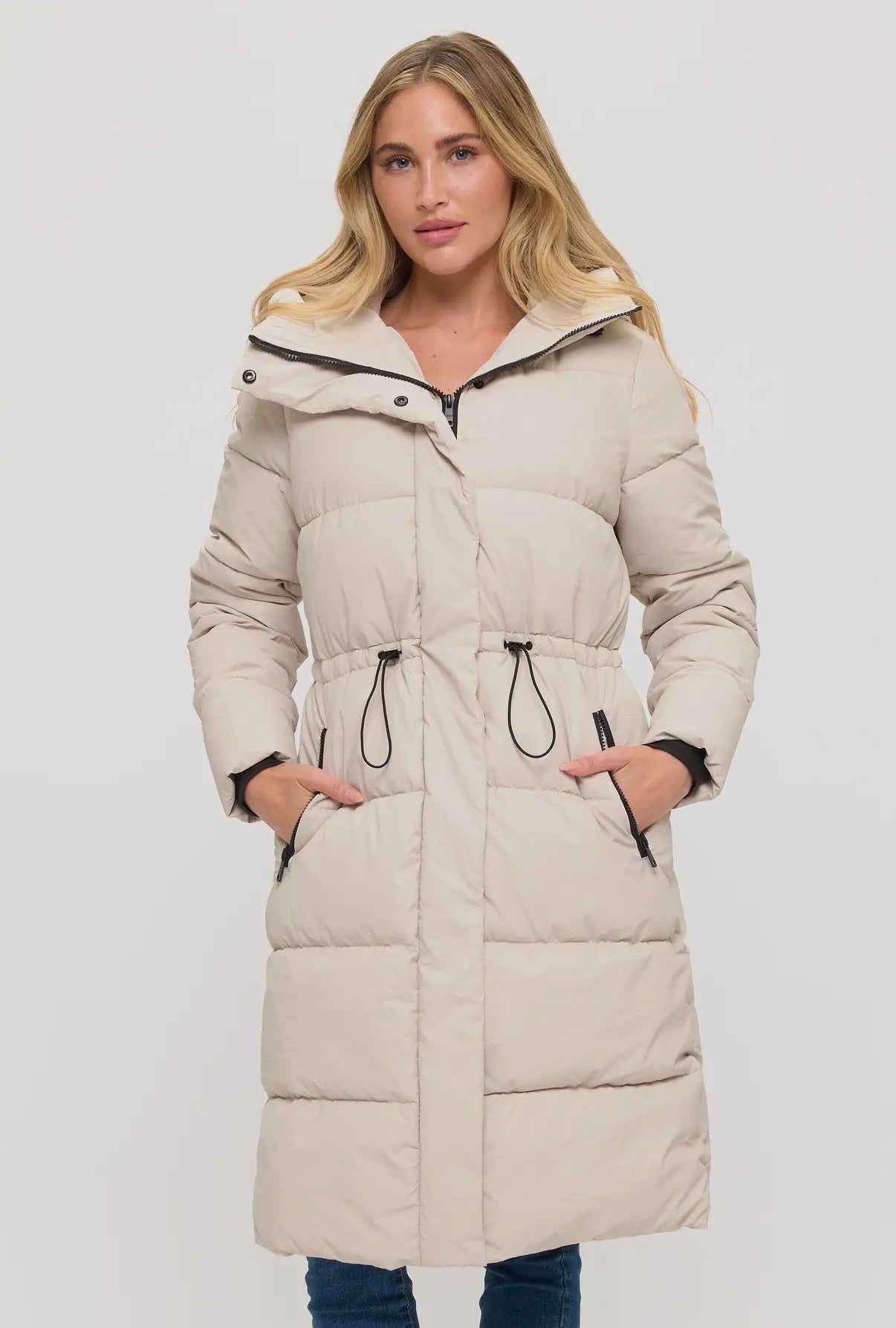 Nordic Luxe Hooded Coat