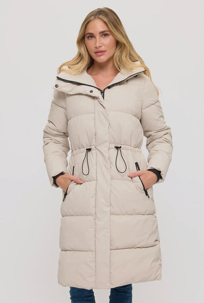 Nordic Luxe Hooded Coat