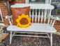 Sunflower Mini throw pillow