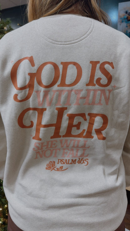 Psalm 40:5 crew neck