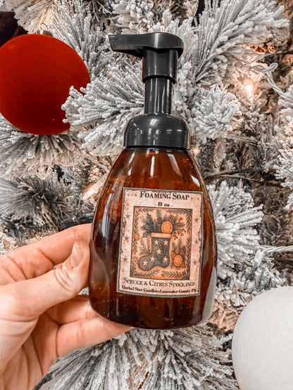 Christmas foaming hand soap