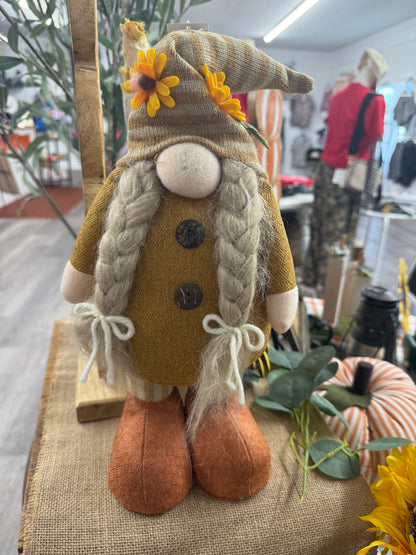 Fall Sunflower Gnome