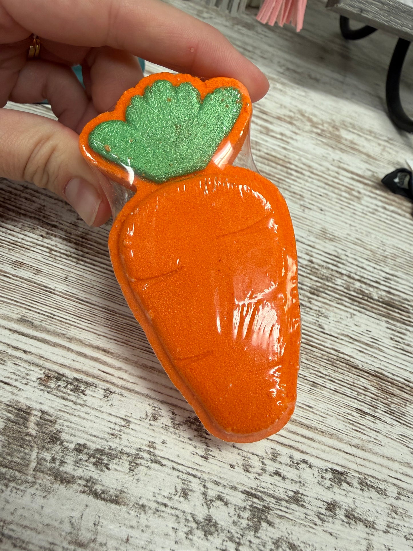 Carrot Bath Bombs