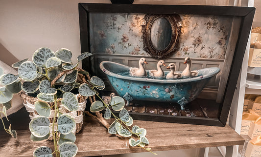 Ducks in Tub Photo