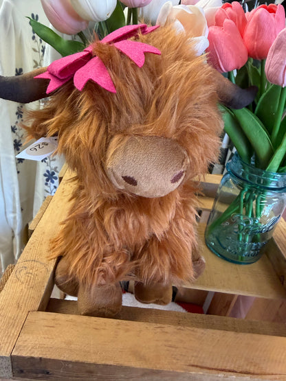 Valentine Highland cows