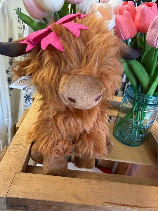 Valentine Highland cows