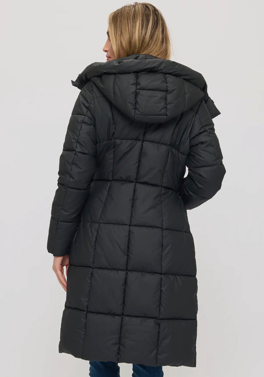 Nordic Luxe Hooded Coat