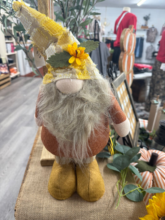 Fall Sunflower Gnome